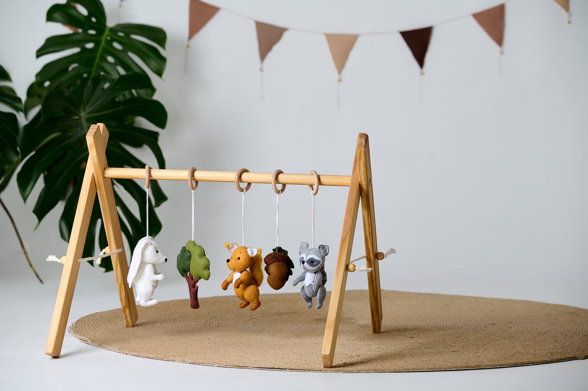 Hanging Baby Gym Toys - WoollyFox